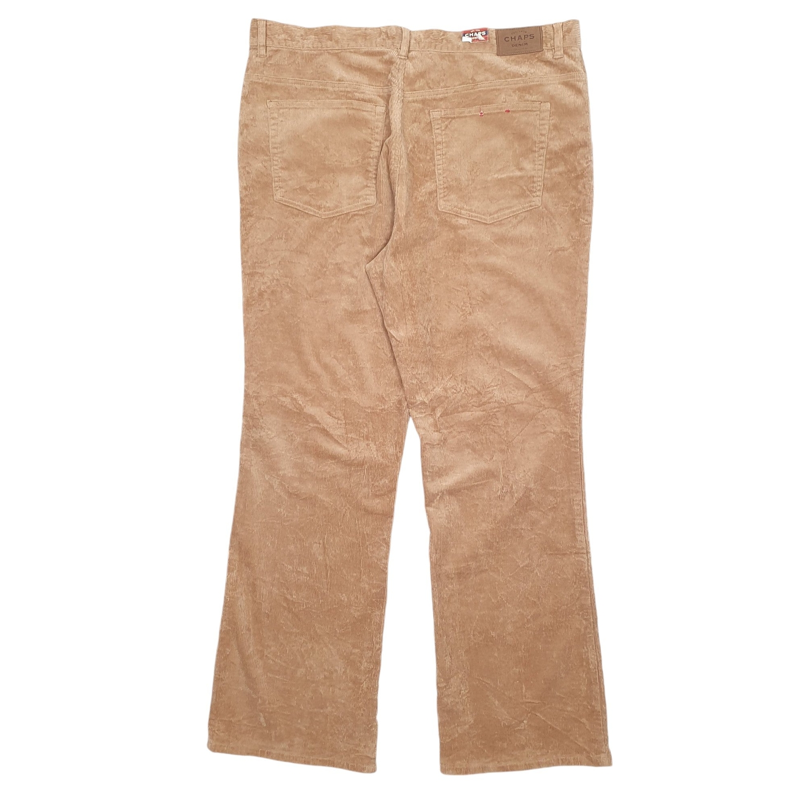 RALPH LAUREN Corduroy Trousers Cord Jeans Cotton Tan Womens image 3