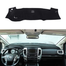 Non-slip Dash Cover Mat Cushion Dashboard Guard Fits Nissan Titan 2016-2024