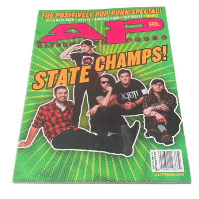 Pre Owned Alternative Press AP April 2016 Issue #333.2 Positively Pop-Punk Speci