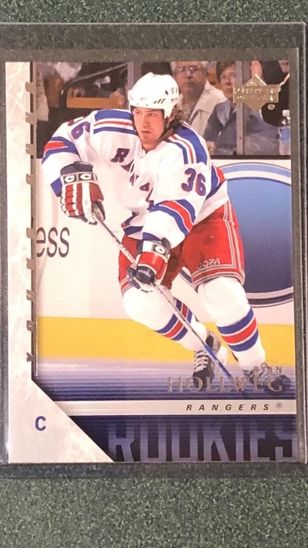 2005/06 UD Young Guns ROOKIE #235 Ryan Hollweg      New York Rangers     MINT!!!