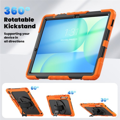 Für Samsung Galaxy Tab S10 FE+ X620 X626B Drehhülle Robuster Bildschirmschutz - Bild 60 von 130