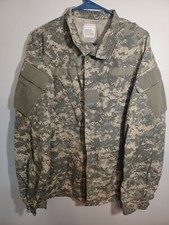ACU Shirt/Coat Medium Long USGI Digital Camo Cotton/Nylon Ripstop Army Combat