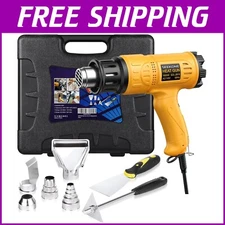 Pro 1800W Heat Gun with Overload Protection - Fast Heat Up & Ergonomic Design