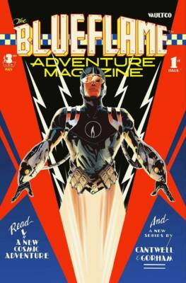 Blue Flame Adventure Comic #1  Dave Stevens Homage Cover, 2021, NM