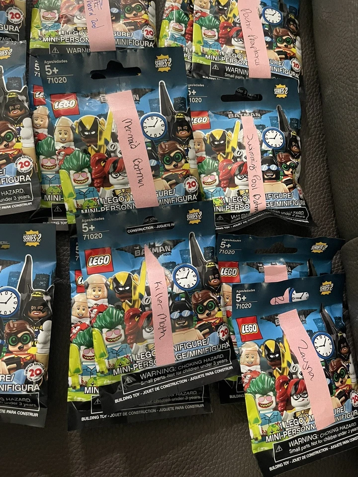 Lego Película Batman Minifigura Serie 2 Elige tu figura 71020 Nuevo Precintado Foto 3 de 4