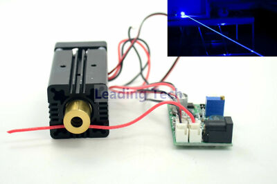 445nm 450nm 500mw High Power Blue LaserDot Dioden Modul 12V mit TTL & AC Adapter