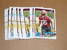 2023 Panini Donruss BASE LOT OF 27 CARDS K.J. HENRY COMMANDERS #400