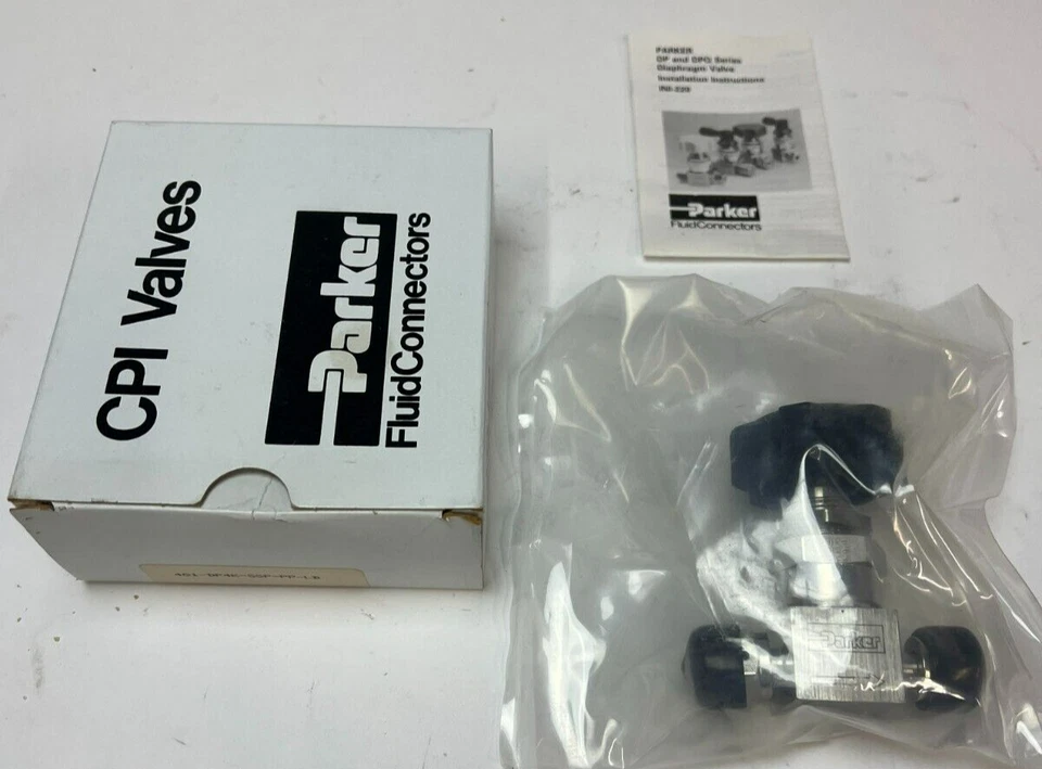 Parker CPI Diaphragm Valve 4Q1-DP4K-SSP-PP-LB - Image 2 of 4