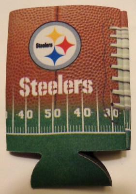 steelers beer koozie