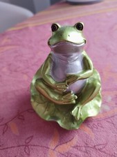 Frosch Deko Figuren Statue Frog Dekofrosch Froschkönig Staudt Design-Shop Neu 