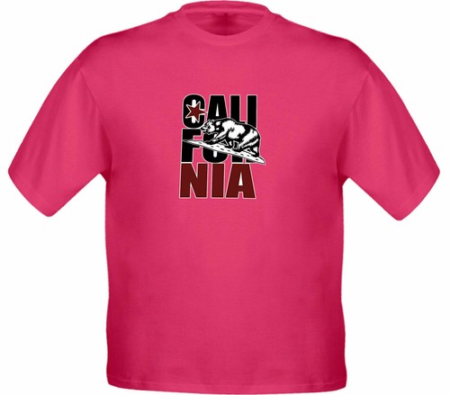 California Bear Star Animal Gift Prnted Toddler Kids Tee Youth T-Shirt Graphic - Picture 9 of 24