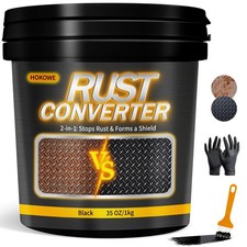 2-in-1 Rust Converter Metal Primer 35oz Black - 35 Fl Oz Pack Of 1 2-in-1 Rust Converter Metal Primer 35oz Black - 35 Fl Oz Pack Of 1