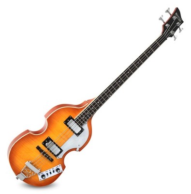 B-WARE Vintage Violin E-Bass Beatbass Sunburst Sir Paul Violinbass Bassgitarre