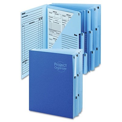 Smead Project Organizer with Indexed Tabs, 10 Sections, 1/3-Cut Tabs, Letter