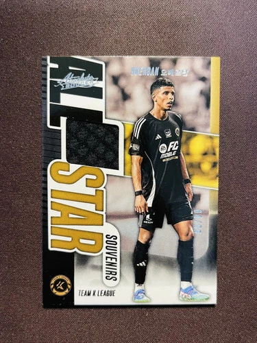 2025 Panini Absolute K League All Star Patch Souvenirs Oberdan #AS-O 4/99 AK001