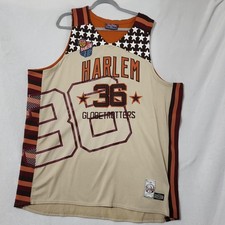 Harlem Globetrotters Jersey Mens XXXL Meadowlark 36 Basketball Platinum FUBU