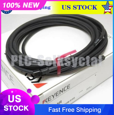 Keyence CA-D5R Extension (5m) Flex-Resistant LED Illumination Cable US Free TAX