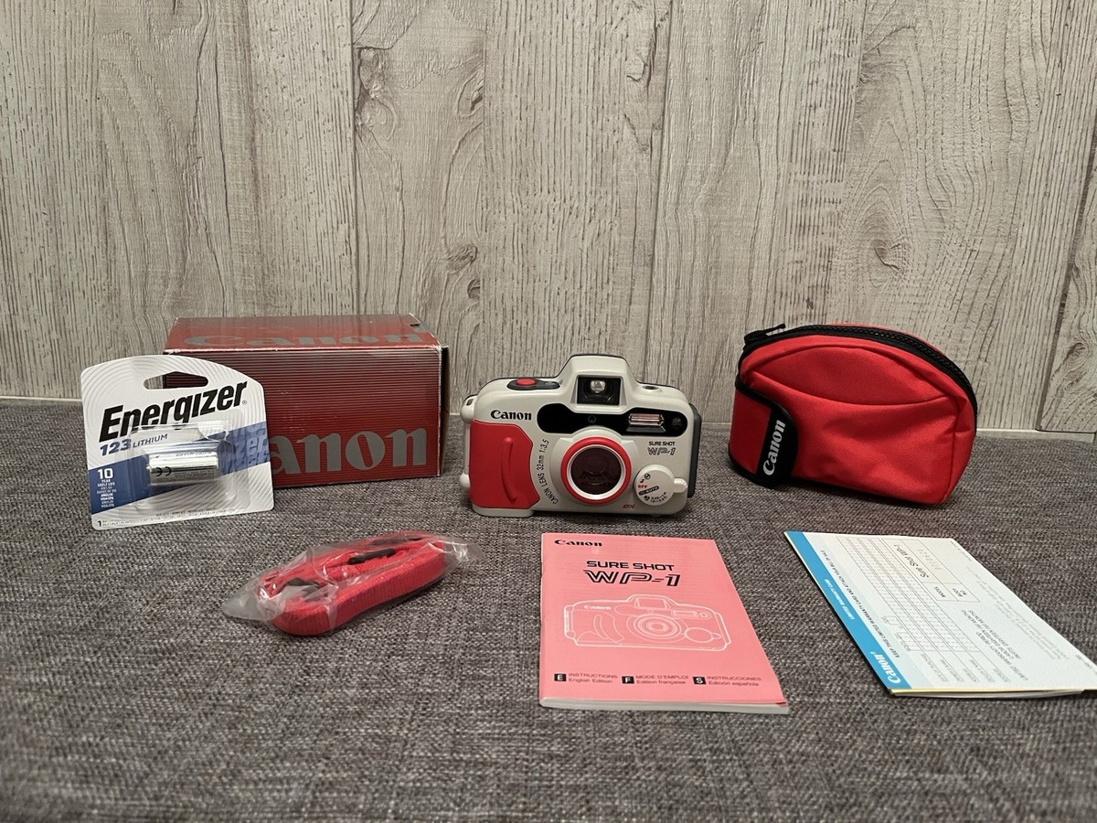 ★美品★ No.292 CANON SURE SHOT WP-1 新品未使用 Canon Sure Shot WP-1 Underwater 35mm Point and Shoot Camera