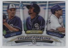 2018 Bowman Talent Pipeline Christian Villanueva Michel Baez #TP-SDP 09j5