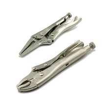 WeldingCity® 2-pk Locking Plier Vice Grip Clamp for Welding & Metal Fabrication