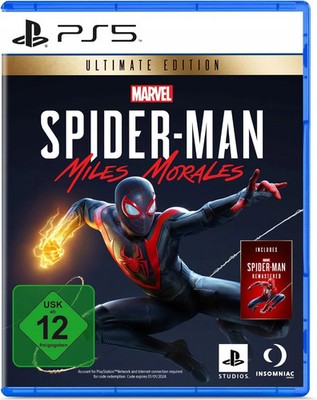Marvels Spider Man Miles Morales  Ultimate Edition PS5 2020 beschädigte OVP