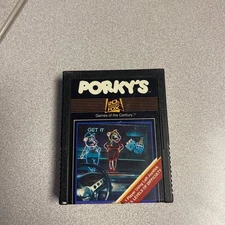 Porky's, Atari 2600, 1983, Video Game Cartridge, 20th Century Fox