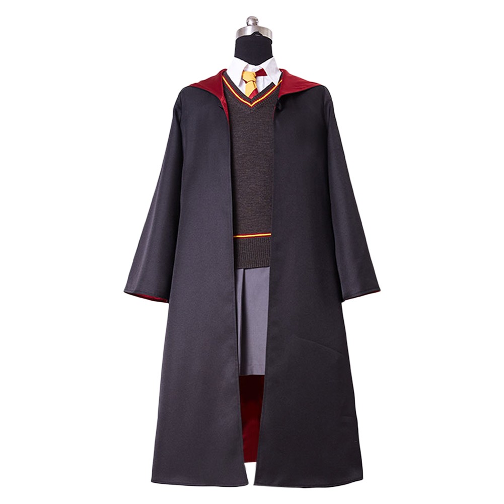 Hermione Gryffindor Uniforme Disfraz Granger Juegos con disfraces Niños y Adultos Conjunto Regalo