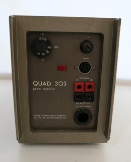 Quad 303 Stereo Power Amplifier Parts or Repair