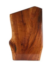 Polished Natural Black Cherry Live Edge Slab 36 x 21 x 2" Nakashima Style!
