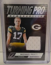 2024 Panini Zenith - Turning Pro Memorabilia Michael Pratt #TPM-MPT (MEM, RC)