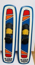 2 Vintage Connelly Wide-Trak 42" Trick Ski Tapered Ends Demo Model