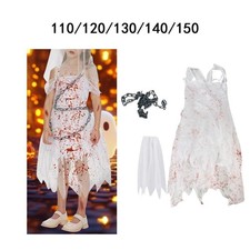 Halloween-Brautkost&uuml;m f&uuml;r M&auml;dchen, Halloween-Outfit f&uuml;r Partyzubeh&ouml;r