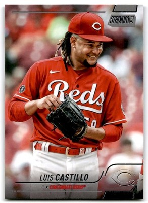 2022 Topps Stadium Club Luis Castillo Cincinnati Reds #99