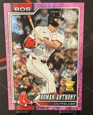 Topps 2026 Roman Anthony Pink Foil Rookie Boston Red Sox MLB Baseball Card #189