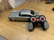 Aston Martin DB5 007 James Bond Silver Black Remote Control Car