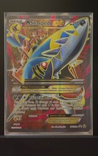 town map pokemon card Mega Sharpedo ex Pokemon Phantasmal Flames Special Illustration Rare #127  TAG 10