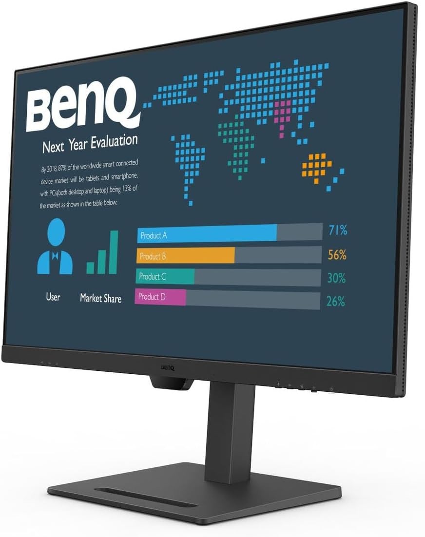 Monitor BenQ BL2490 23.8" FHD 1080p LED 100Hz 5ms HDMI DisplayPort anti reflejo, imagen 2