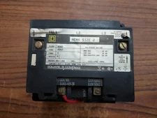 SQUARE D 8502 SDG2 SERIES A CONTACTOR NEMA SIZE 2 25 HP Max 600V (VR17)