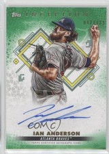 2022 Inception Base Rookie and Emerging Stars Green /125 Ian Anderson Auto 0a17