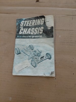 Vintage Original 1964 Hot Rod Technical Library Steering & Chassis Guide Book