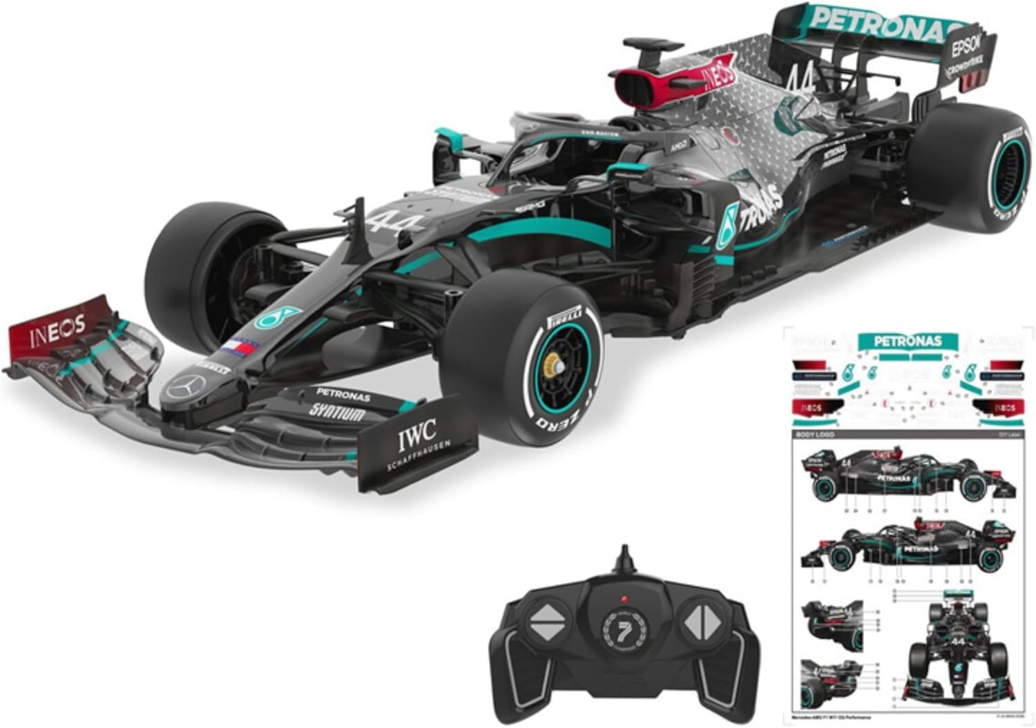 Mercedes AMG F1 EQ Radio Controlled Car 1:18 Scale