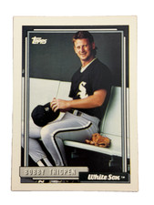 Excellent: Vintage 1992 topps Bobby Thigpen Chicago White Sox Trading Card