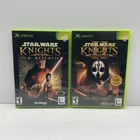 Star Wars: Knights of the Old Republic 1 & 2(Xbox OG)Tested & Complete|CIB