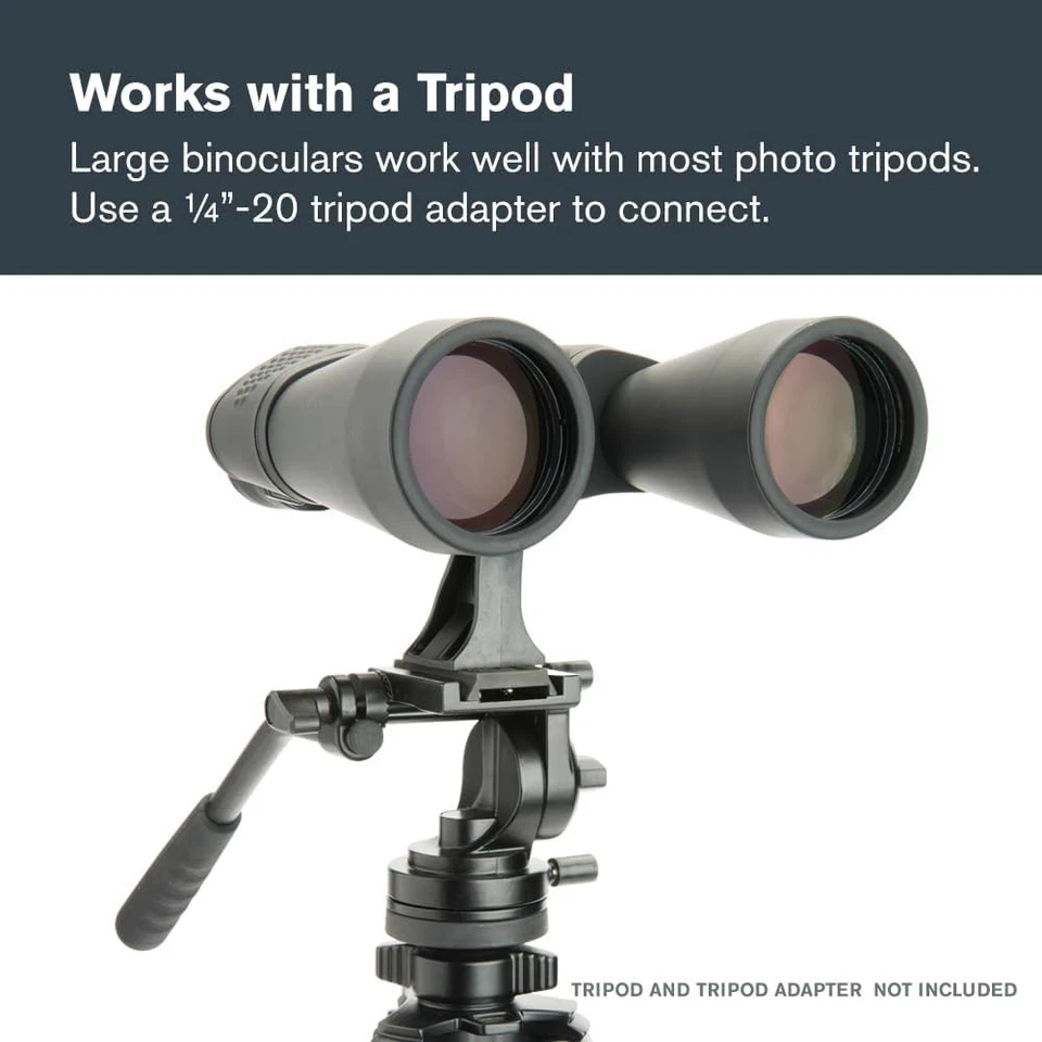 SkyMaster 12x60 Binoculars – Long-Range Astronomy Viewing - Image 4 of 4