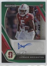 2021 Panini Prizm Draft Picks Green Connor Wedington #DPA-CWE Auto 06tg