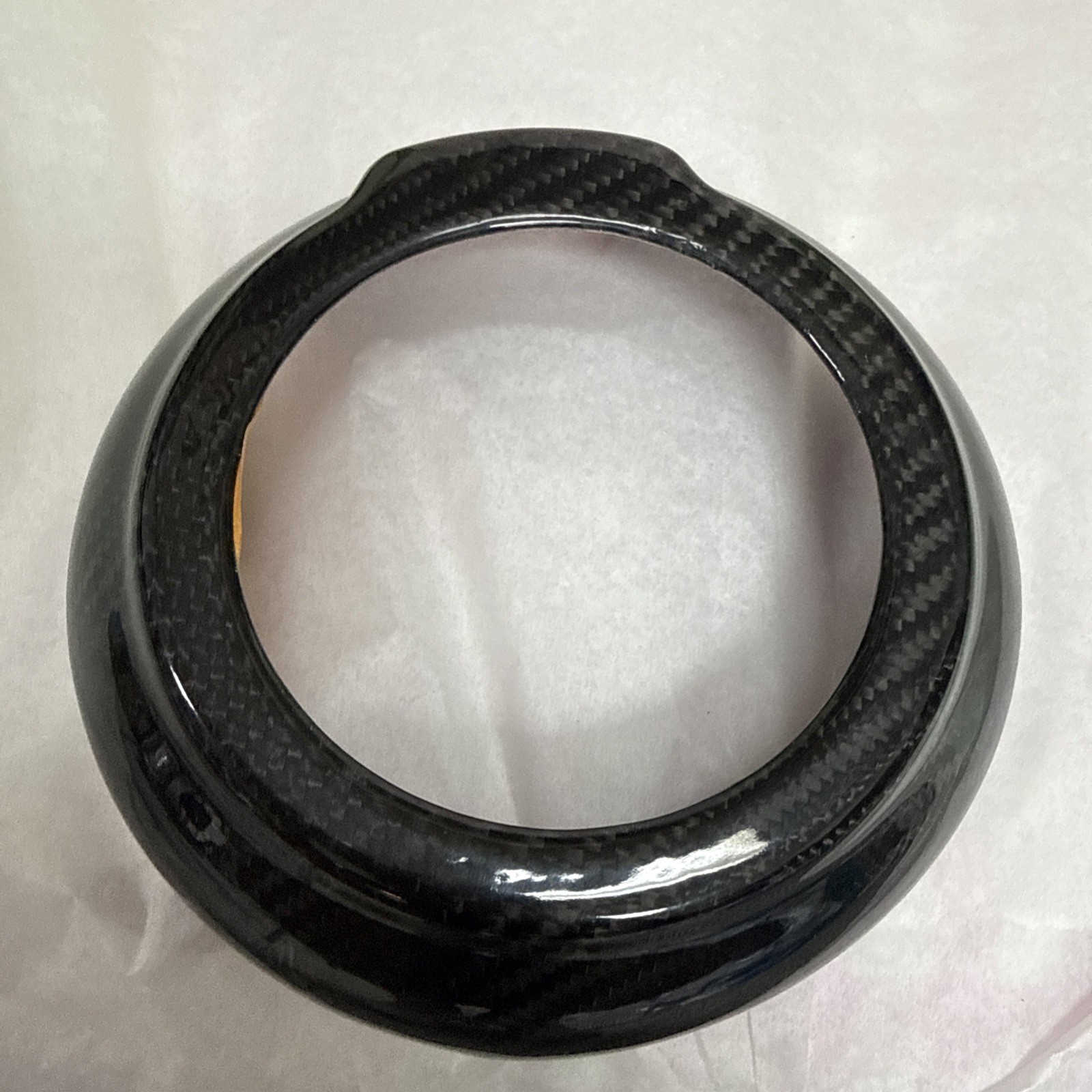Fits Lamborghini Gallardo 04-14 Carbon Fiber Steering Wheel Center Cover