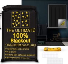 Portable Blackout Shades Travel Window Blackout Curtains 100 Blackout Material