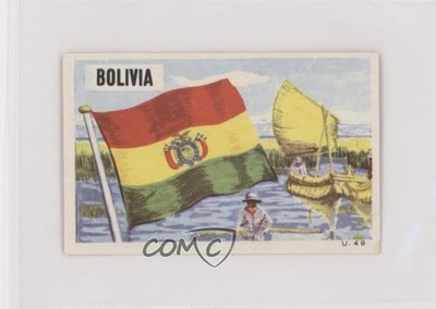 1965 Dandy Gum Flag Parade Bolivia #U.49 f5h