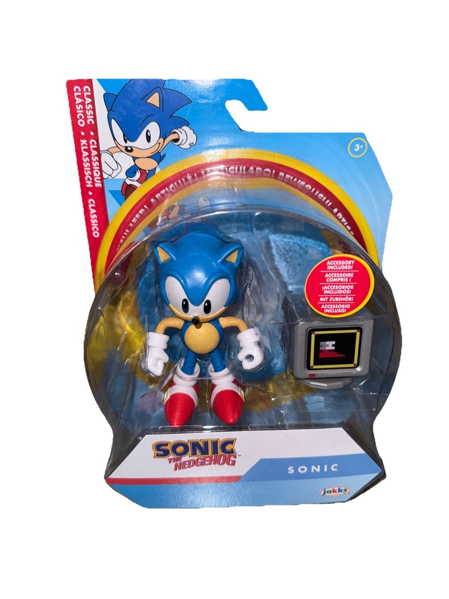 Jakks Pacific Classic Sonic the Hedgehog 4-inch Action Figure | eBay