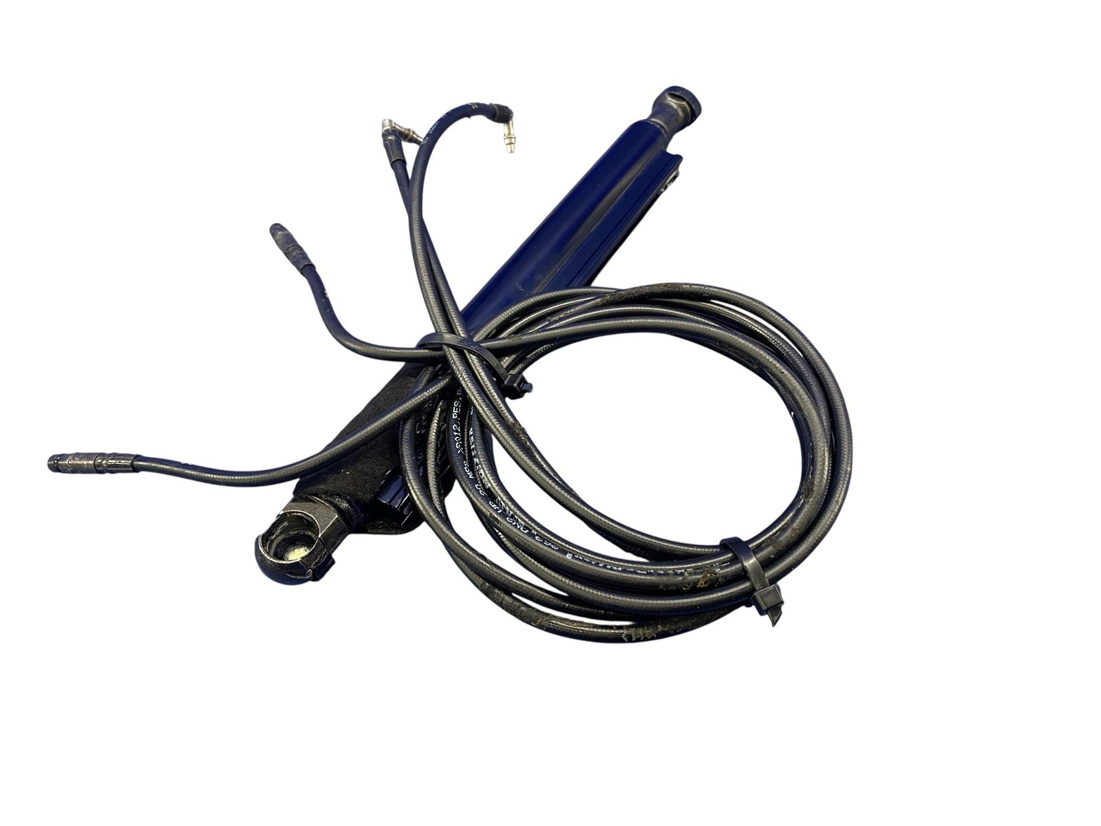 2006-2013 BENTLEY CONTINENTAL GTC REAR RH HYDRAULIC LIFT CYLINDER SHOCK /CABLE